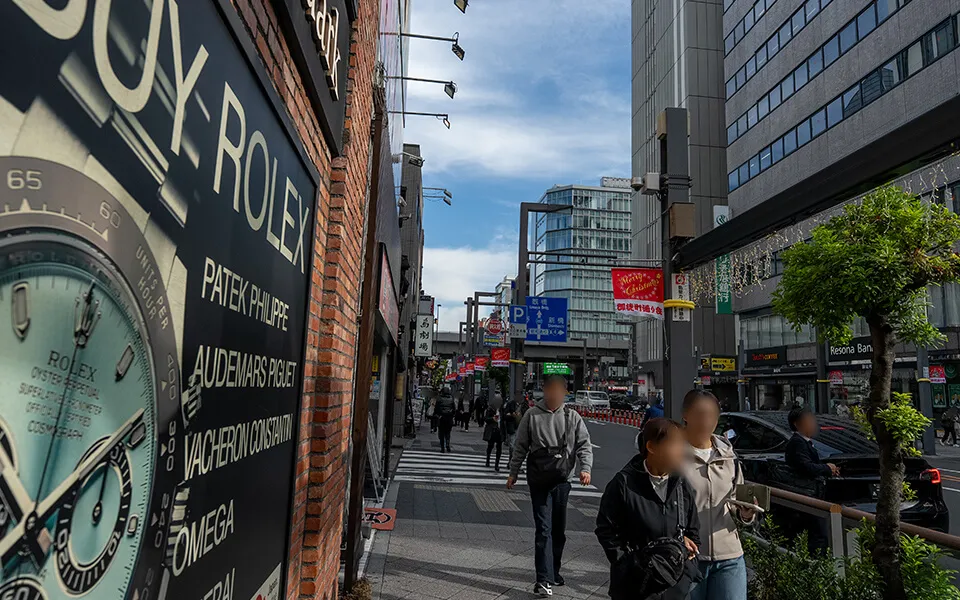 御徒町駅＆その他周辺地下鉄駅からVilla Customa上野へのアクセス写真3