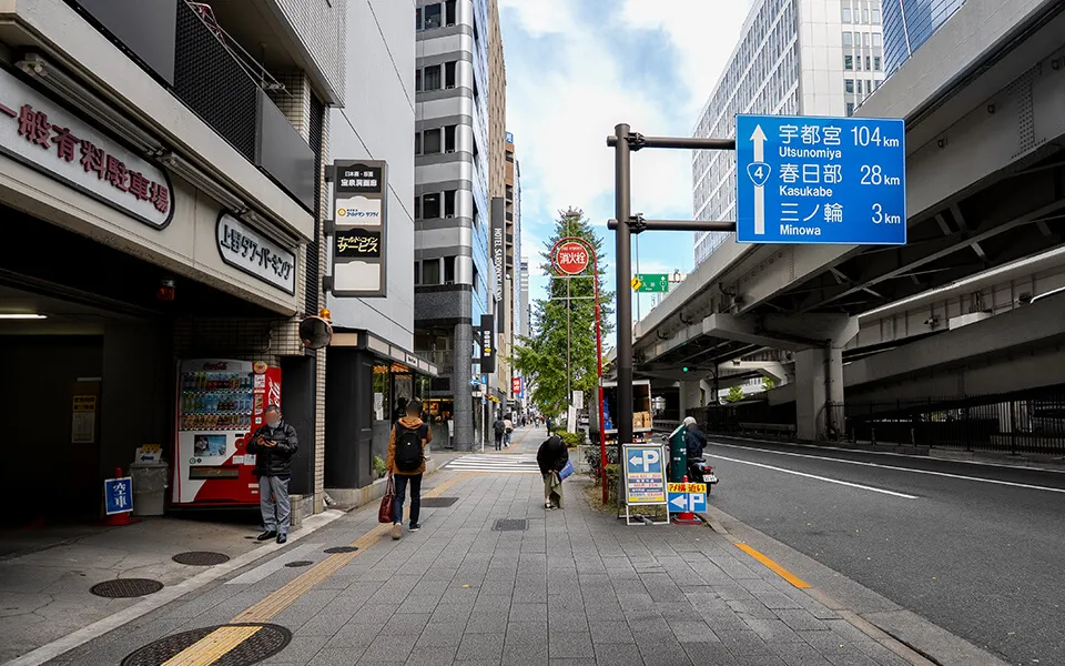 御徒町駅＆その他周辺地下鉄駅からVilla Customa上野へのアクセス写真5