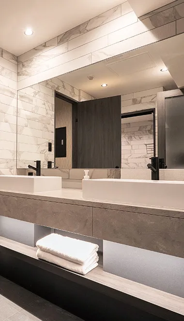 Villa Customa上野:《 蔵 》KURAの洗面所